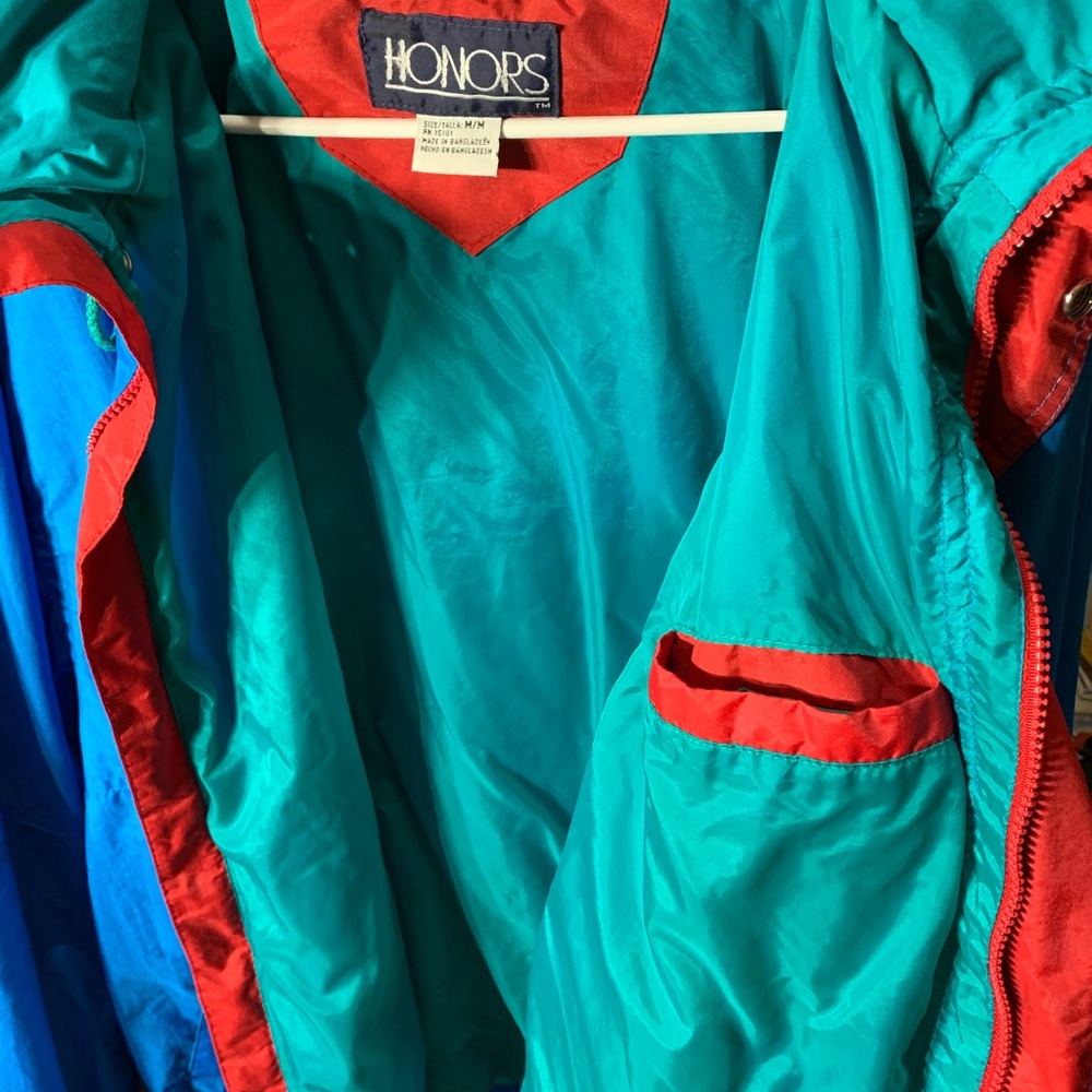 Blue Windbreaker Jacket - Picture 3 of 4